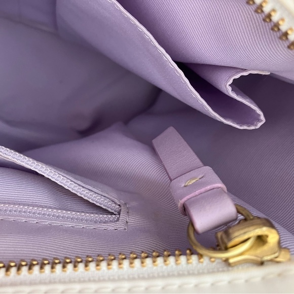 Coach HMW Tote Brass White Bag Pre owned - Picture 9 of 12